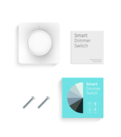 Hiseeu — interrupteur à bouton rotatif intelligent WiFi, contrôleur de lumière, 100-240V, application tuya/Smart life, télécommande fonctionne avec Alexa Google home