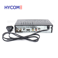 HYCOME HY-STB1101 10PCS DVB-C DVB-T2 Set Top Box Ontvanger Digitale TV Converter met H.264/H.265 Ondersteuning/WiFi/LAN
