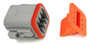 CHENF Deutsch DT Serisi 2/3/4/6/8/12P Fiş Soket Su Geçirmez Alev Geciktirici Titreşim Önleyici Endüstriyel Otomotiv Konnektörü - Product Image 4