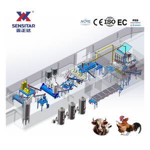 Cattle <strong>Slaughtering</strong> <strong>Sheep</strong> <strong>Slaughtering</strong> Cattle Waste Rendering Equipment - Product Image 1
