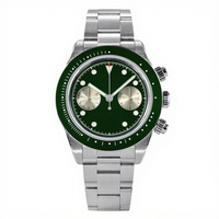 Montres chronographes automatiques multifonctions 40MM, mouvement Seagull ST1901, étanches 100M, lumineuses, montres de business pour hommes