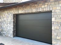 Portes de garage automatiques en aluminium pliantes vers le haut et vers le bas, prix direct d'usine