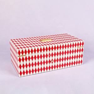 Boîte cadeau pour vin <span class=keywords><strong>en</strong></span> MDF laqué haute brillance <span class=keywords><strong>avec</strong></span> musique mécanique - Boîte à vin et whisky personnalisée <span class=keywords><strong>avec</strong></span> logo rotatif et verrouillage - Product Image 2