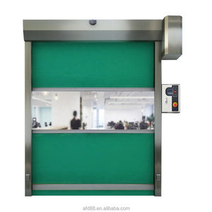 Porte à enroulement rapide en PVC avec capteur micro-ondes et servomoteur de protection – <span class=keywords><strong>Prix</strong></span> au mètre carré - Product Image 4