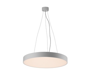 Plafonnier suspendu led <span class=keywords><strong>suspension</strong></span> <span class=keywords><strong>abat</strong></span>-<span class=keywords><strong>jour</strong></span> rond en aluminium avec smd longueur de câble réglable <span class=keywords><strong>pour</strong></span> la lumière intérieure - Product Image 1