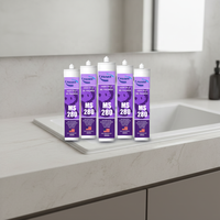 Scellant super résistant à haute adhérence blanc/noir 300 ml, fabrication OEM en Chine, fixe tout