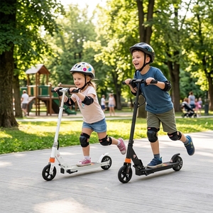 Patinete Eléctrico Ltiger sin Escobillas, con Batería de Litio de 29.4v 2.5ah 180w, Ruedas Dobles de 5.5 Pulgadas, Carga de 70kg, para Niños y Niñas de 8 a 12 Años - Product Image 1