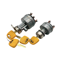 Pour Caterpillar 303C 307D 312D 320C 320D 324D 326C 329D 330C 336D 336D2L nouvelle serrure de porte électrique/clé/interrupteur d'allumage de démarrage