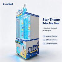 Machine de jeu à monnayeur Dream Star Cut Prize pour la coupure de cordes et la distribution de cadeaux, pour centres commerciaux et salles de jeux (FEC)