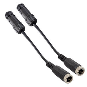 OEM ODM DCメス電源電気スクリューターミナルアダプターケーブルワイヤーハーネス（監視用） - Product Image 1