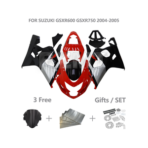ชุดแฟริ่งสำหรับ SUZUKI <span class=keywords><strong>GSXR</strong></span> <span class=keywords><strong>600</strong></span> 750 ปี 2004-2005 K4 <span class=keywords><strong>K5</strong></span> GSXR600 GSXR750 S0604-119a พลาสติกฉีดขึ้นรูป ABS อุปกรณ์ตกแต่งรถจักรยานยนต์ - Product Image 1