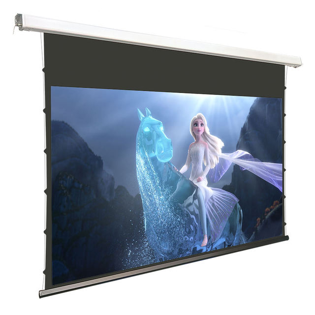 120inch 16:9 CBSP ALR Screen Remote Control Motorized Projection Screen for UST Projector