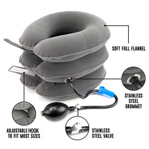 Instrumen traksi tulang belakang serviks pneumatik lapisan tiga tarik leher tiup untuk menebal bantal tulang belakang tengkuk - Product Image 5