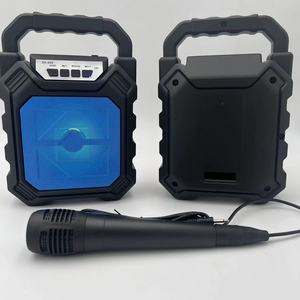 Led 4 Inch Xách Tay Màu Xanh Răng Loa Ngoài Trời Không Dây Cột Âm Nhạc Trung Tâm Loa Siêu Bass Hỗ Trợ TF Thẻ AUX USB Đĩa - Product Image 4