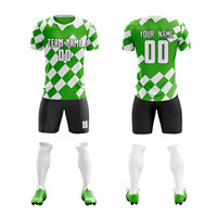 Ensemble de football personnalisé respirant sur mesure pour équipes et joueurs
