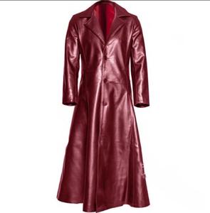Ecowalson Abrigo Largo <span class=keywords><strong>de</strong></span> Cuero para Hombre, Estilo Gótico Punk, Chaqueta Larga <span class=keywords><strong>de</strong></span> Invierno, Abrigo <span class=keywords><strong>de</strong></span> <span class=keywords><strong>Vampiro</strong></span> Gótico, Capa <span class=keywords><strong>de</strong></span> Caballero Oscuro, Abrigo con Capucha Estilo Capa - Product Image 6