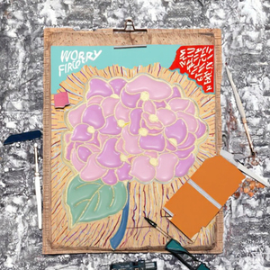 Broche en émail doux exquis, petite série <span class=keywords><strong>de</strong></span> fleurs <span class=keywords><strong>de</strong></span> lys violettes fraîches, thème amour, émail personnalisé pour bijoux personnalisés - Product Image 3