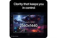 Moniteur de jeu QHD IPS L-G 32G620B-B 31,5 pouces 200 Hz 1 ms GtG 99 % sRGB HDR10 pour ordinateur de bureau
