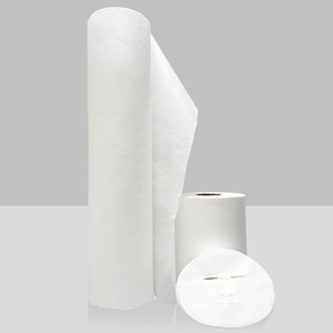 Tissu non tissé en spunlace, 100% coton, armure toile, 35-40 g/m², respirant et doux pour la peau, pour masque - Product Image 1