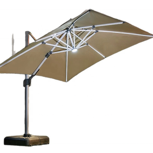 <span class=keywords><strong>Parasol</strong></span> de plage manuel de style romain avec cadre en aluminium robuste et <span class=keywords><strong>protection</strong></span> solaire imperméable <span class=keywords><strong>pour</strong></span> usage extérieur - Product Image 5