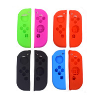 Funda de Silicona para Control de Nintendo Switch, Cubierta Protectora de Goma Suave para Controles Joy-Con Izquierdo/Derecho, Empaque OPP