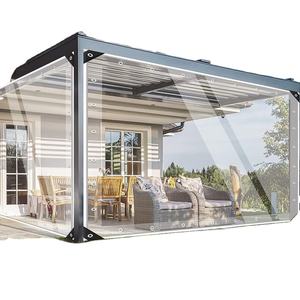 ฟิล์มพีวีซีใสแบบนิ่มกันลมแผ่นฟิล์มไวนิลใสตัดได้แบบ <span class=keywords><strong>DIY</strong></span> เหมาะสำหรับตกแต่งคริสต์มาส - Product Image 2