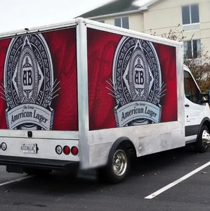 RGX P8mm impermeable de alto brillo publicidad camión móvil Van Led cartelera <span class=keywords><strong>Video</strong></span> Panel de pared para comercial - Product Image 4