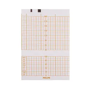 Fonte da fábrica 150*100mm-150p Fetal Monitor Paper Z Fold Hospital Medical Chart Paper - Product Image 1