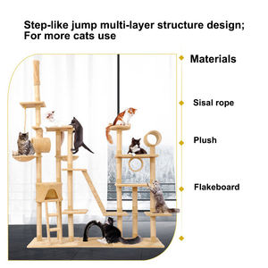 منازل أصلية للقطط من شركة أصلية فاخرة وكبيرة الحجم من هوبيت للقطط متعددة المقاسات - Product Image 3