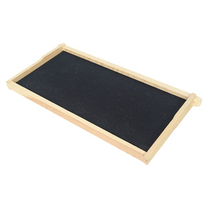 Nuevos marcos de colmena de abeja de madera Witbee y bases de plástico recubiertas de cera de abeja 100% tamaño profundo 9-1/8 pulgadas - Product Image 3