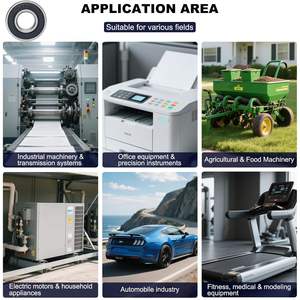 Roulements à billes à gorge profonde d'origine HXK de haute précision 6204 <span class=keywords><strong>6202</strong></span> 6002 6001 6201 6300 6215 pour pièces automobiles - Product Image 4