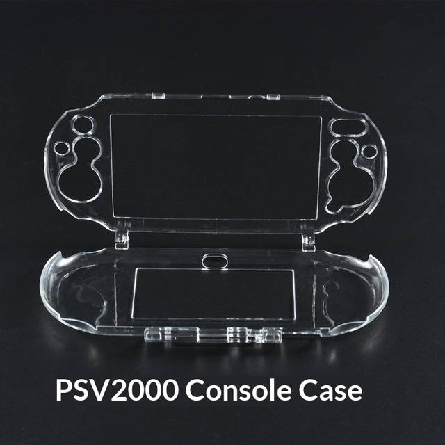 Factory Offer PSV2000 Crystal Case for PS Vita 2000 Console Protection Transparent Cover for PSV 2000 Protective Case