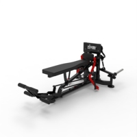 Équipement de musculation professionnel Premium Choice : Appareil multi-plans pour exercices de pectoraux, machine à soufflets à charge libre pour l'entraînement des muscles pectoraux