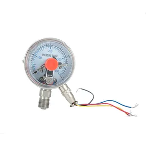 New Coming Corrosion-resistant Stainless Steel Electrical Contact Pressure Gauge