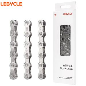 LEBYCLE Fahrradkette aus Kohlenstoffstahl, Einzelgang bis 6-12 Gänge, Rostfrei, Verschleißfest, Ersatzteil für Fahrradketten - Product Image 1