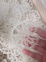 Anneau de transfert en forme de rosette unique, à grande surface de contact, pour une excellente distribution des liquides dans les colonnes de distillation et d'absorption