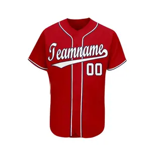 2021เดินทางเครื่องแบบเบสบอลทีมเครื่องแบบเบสบอล-การออกแบบที่กำหนดเองเครื่องแบบเบสบอล - Product Image 1