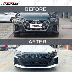 Kit de cuerpo antiguo a nuevo de conversión de modificación automática para <span class=keywords><strong>Audi</strong></span> <span class=keywords><strong>A3</strong></span> 2020 2021 2022 2023 2024 8Y actualización a 2025 RS3 rejilla de parachoques delantero - Product Image 2