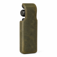 Étui en cuir Crazy Horse personnalisé pour DJI Osmo Pocket3/4 /4P, housse de protection intégrale en cuir pleine fleur avec fermeture magnétique
