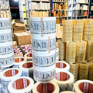 Fábrica de cinta adhesiva de alta calidad producida con fuerte sello seguro calidad garantizada Impresión de logotipo personalizado - Product Image 4