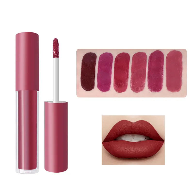 HOT Sale Velvet Matte Liquid Lipstick Set Private Label Makeup Waterproof Lipstick Set