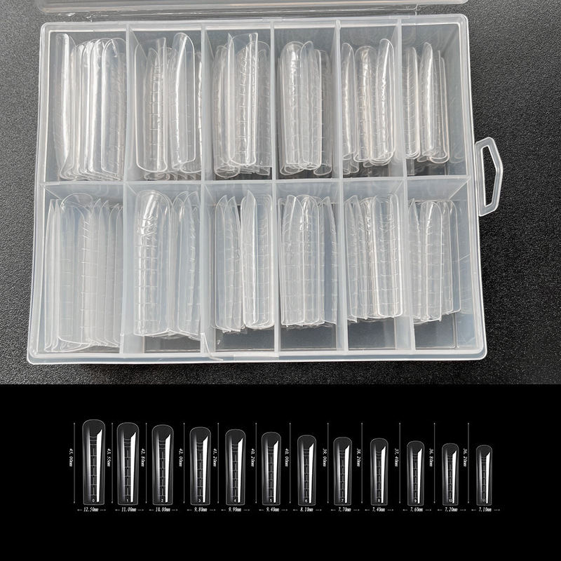 5 Formas de uñas duales