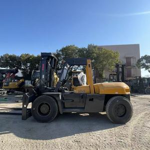 Montacargas Diésel TCM de 10 Toneladas Usado en Excelentes Condiciones, Modelo FD100, con Pocas Horas de Trabajo, Alta Calidad, Montacargas de 7, 10 y 15 Toneladas - Product Image 2