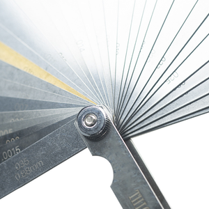 Outils de mesure d'espacement métriques en acier inoxydable personnalisés de haute qualité et bon marché, jauge d'espacement argentée, jauge de remplissage - Product Image 6