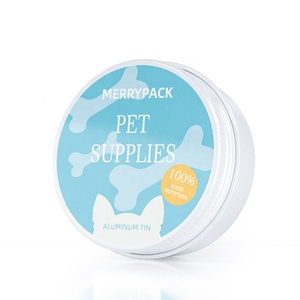 50ml 50g Suministros para mascotas Cera blanca para patas Bálsamo para patas Tarro de aluminio Lata metálica Latas para patas - Product Image 4