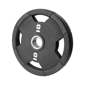 Plaques de musculation Rouser Fitness CPU Grip 2,5-25 kg avec logo personnalisé, revêtement en uréthane, disques de poids pour haltères pour la musculation en salle de sport commerciale - Product Image 6