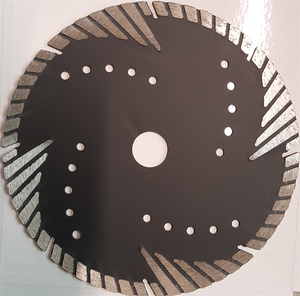 Disco de corte de diamante turbo para amoladora angular, para azulejos, Dekton, mármol, hormigón, granito, OEM - Product Image 6
