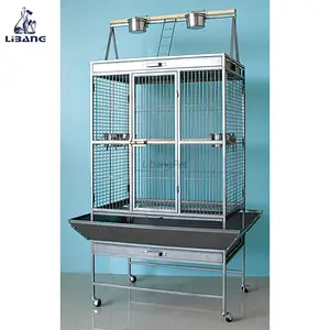 Bird Breeding And Display Stainless Steel Material Big Bird Cage