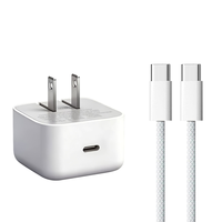 Chargeur rapide pliable PD 40W avec câble, norme américaine, idéal pour la recharge des téléphones mobiles Apple 17 Pro (vente en gros)