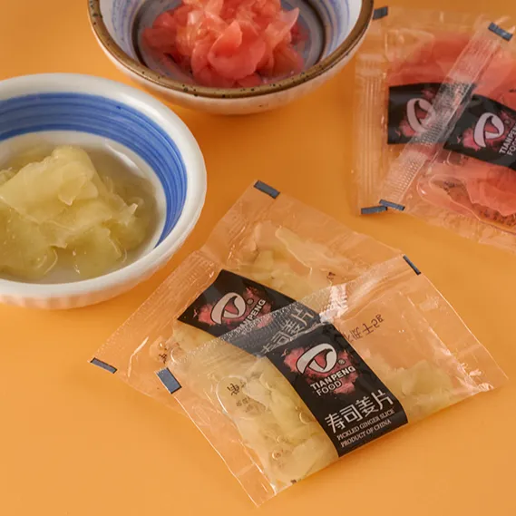 Jengibre para Sushi, jengibre en vinagre, venta al por mayor de fábrica
